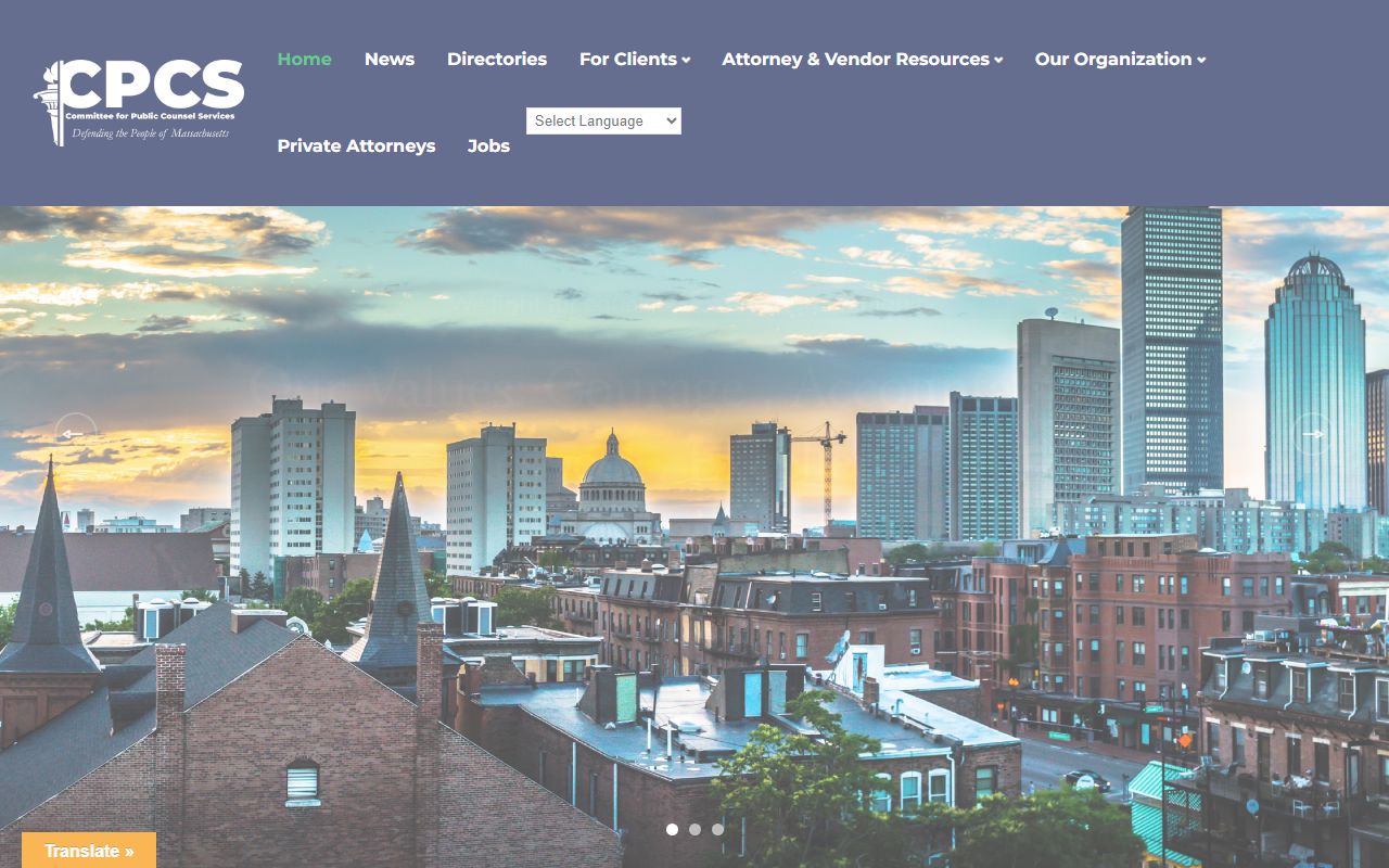 Committee for Public Counsel Services for Plymouth County arrest records