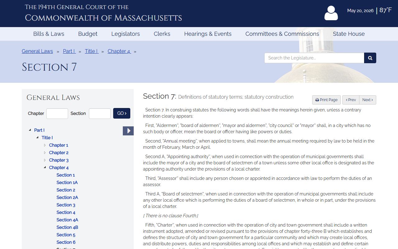Public records exemptions statute for Plymouth County public records